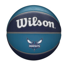 Wilson NBA Team Tribute Basketball - Tamanho 7 - 29,5 """" Charlotte Hornets