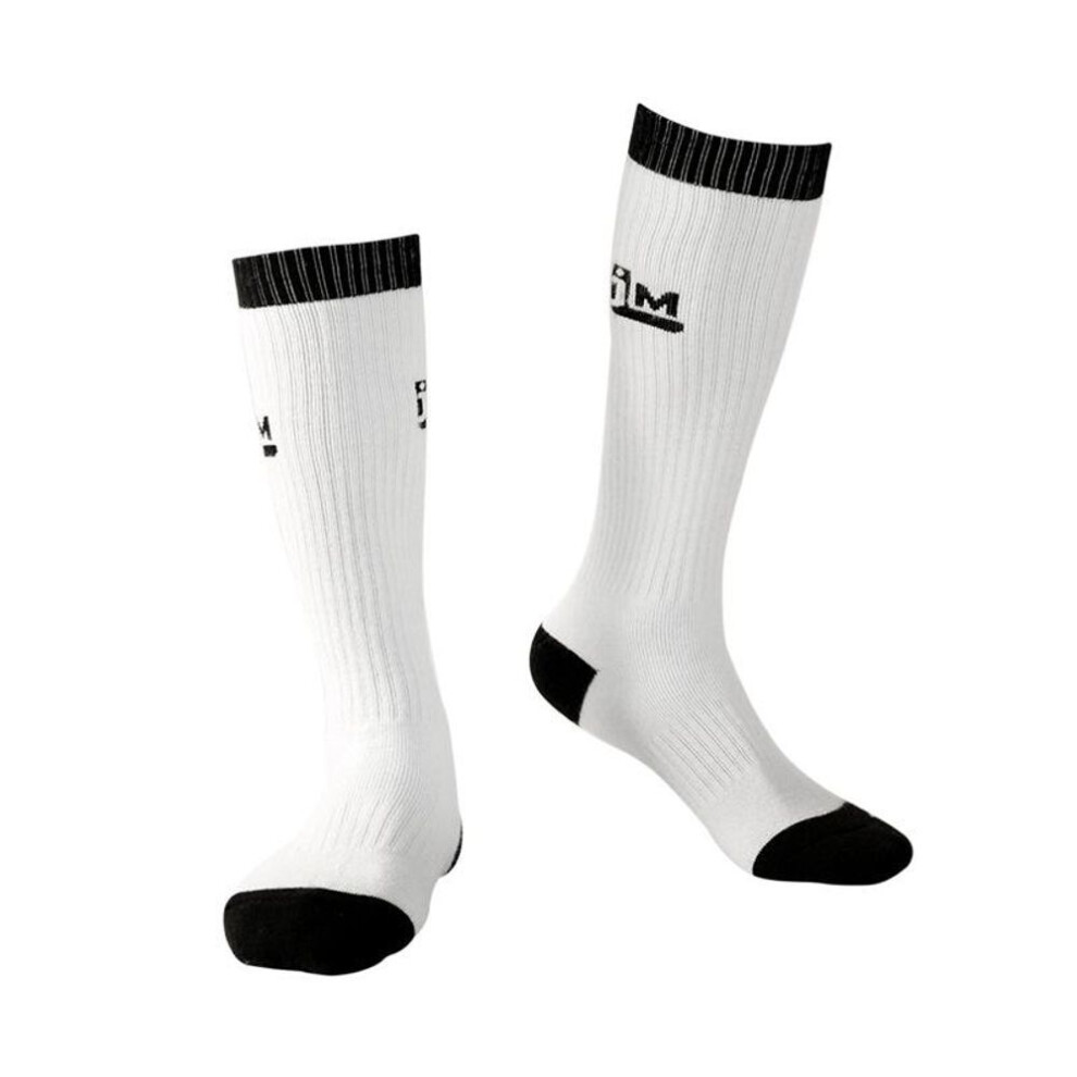 (white, Men's L (40-44)) "Junmeilong Merino Wool Ski Socks: Thick, Warm Hiking Socks for Men & Women in Outdoor Sports