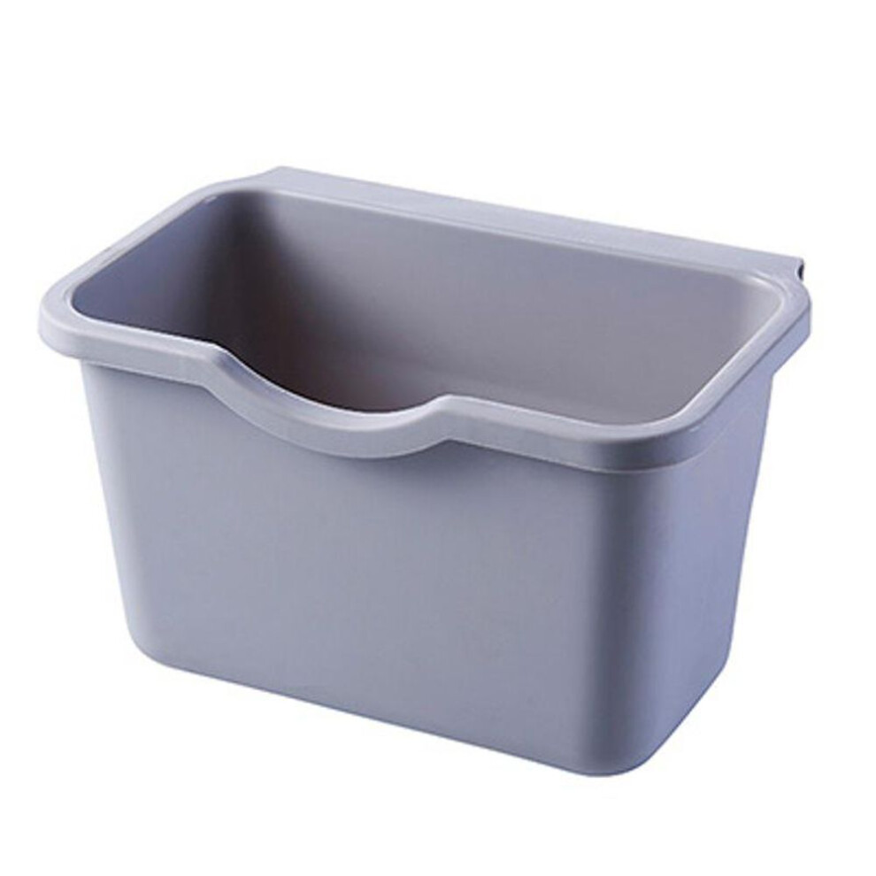 (gray) "small Plastic Kitchen Cabinet Trash & Storage Bin