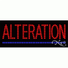 Arter Neon 22004 Alarms - Alteration, Red