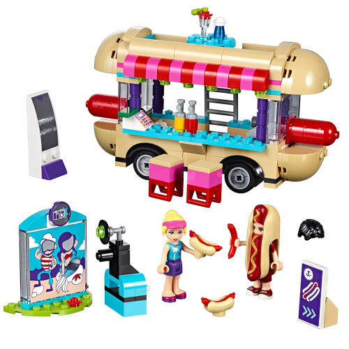 LEGO LEGO Friends 41129 Κιτ Αυτοκινήτου Χοτ Ντογκ Λούνα Παρκ (243 Τεμάχια)