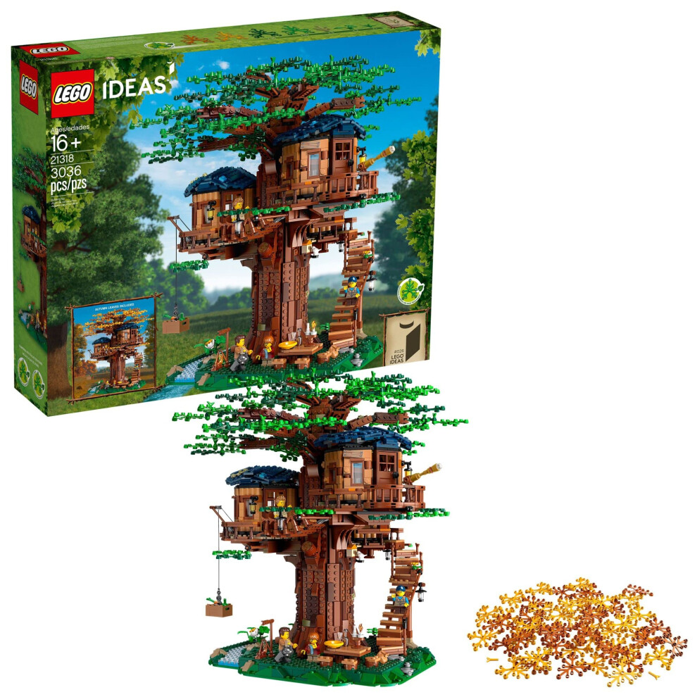 New Lego Ideas Tree House Model Construction Set For 16 Plus Year O 21318