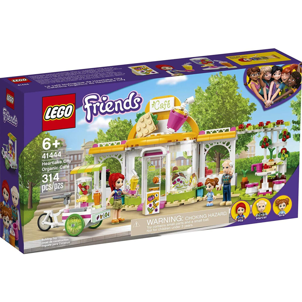 Lego Friends Heartlake City Organic Caf 41444 Bausatz; Modernes Wohnset F R Kinder Kommt Mit Friends Mia, Neu 2021, 314 Teile-image