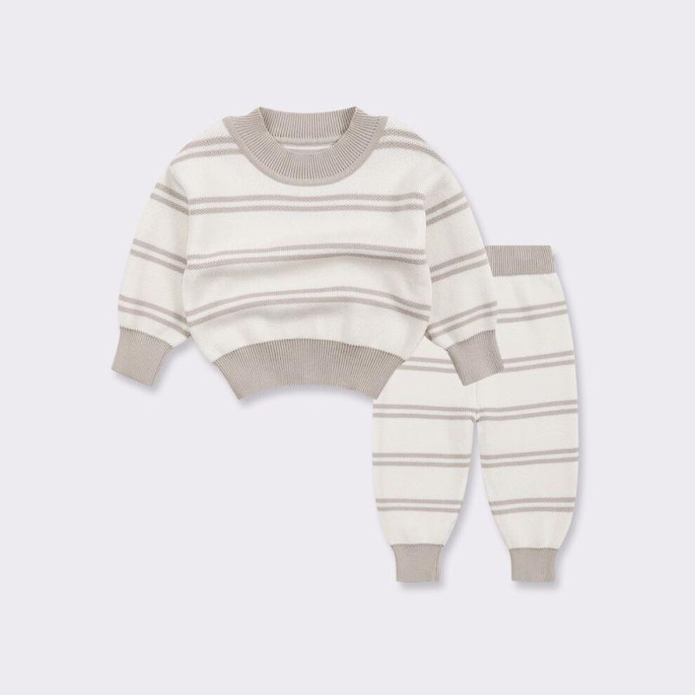 (66cm (3-6 kg)) "trendy Knitted Baby Pullover Sweater Suit For Autumn/spring