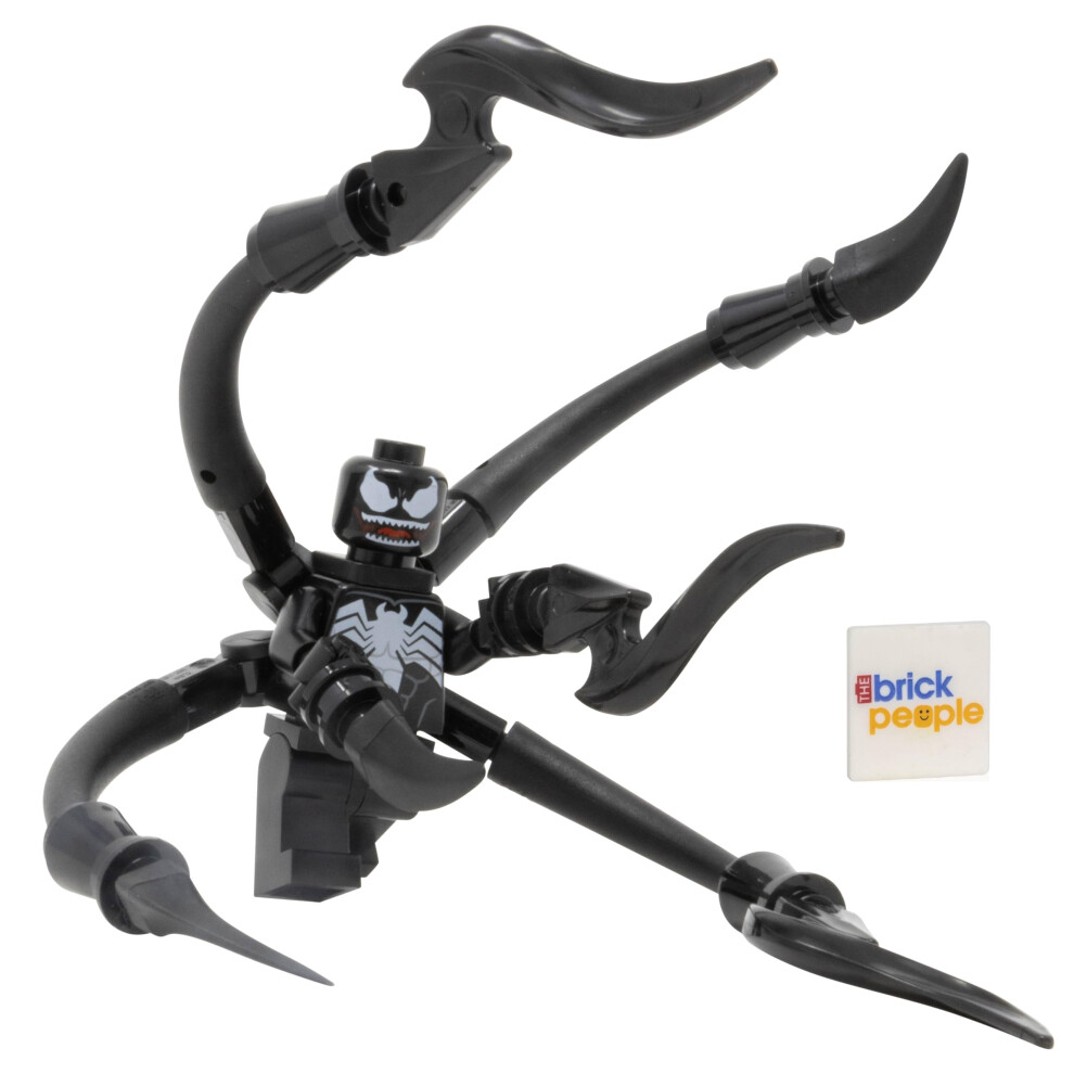 Lego Superheroes: Venom Minifgure With Long Arms (Appendages)