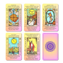 JUJU'S VIBES Tarot krtyk tanulsa kezdoknek jelentssel Aranyos Naplemente Tarot Krtyk Egyedlll Kulcsszavakkal Gynyru Rider Waite Tarot aszt
