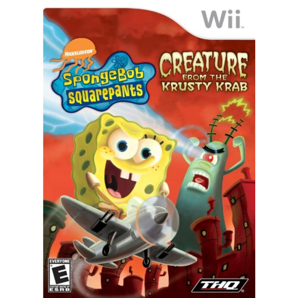 Spongebob Squarepants: The Creature From The Krusty Krab For Nintendo Wii 785138301228