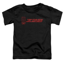 Trevco Sportswear CHV141-TT-3 Chevrolet The Z28 Toddler Short Sleeve T-Shirt, Black - Large 4T