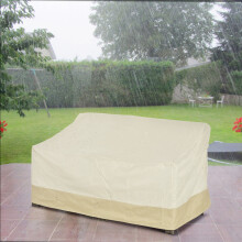 Outsunny Furniture Rain Cover 3 Seater Garden Rattan Chair Bench Waterproof