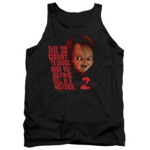 Trevco Sportswear UNI417-TK-2 Childs Play 2 In Heaven Adult Tank Top, Black - Medium