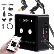 WiFi Automatic pulprower Rainforest Terrarium Timed Fogging System Reptile Intelligent Humidification Spray Kit
