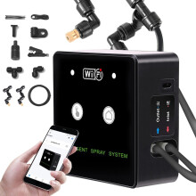 WiFi Automatic pulprower Rainforest Terrarium Timed Fogging System Reptile Intelligent Humidification Spray Kit
