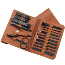 16 stks/set Nagelknipper Cutter Trimmer Oor Pick Grooming Kit Manicure Set