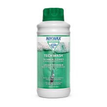 Nikwax Tech Wash 1L, Καθαριστικό για Τεχνικά Ρούχα, Επαναφέρει την Αδιαβροχοποίηση