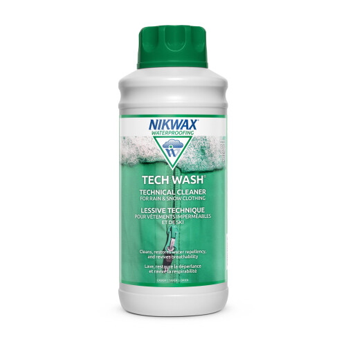 Nikwax Tech Wash 1L, Καθαριστικό για Τεχνικά Ρούχα, Επαναφέρει την Αδιαβροχοποίηση