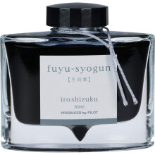 PILOT Iroshizuku Bottled Fountain Pen Ink Fuyu-Syogun Rigor of Winter (Cool Gray) 50ml Bottle (69215)