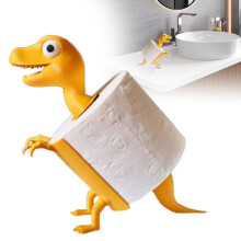 Funny Dinosaur Shape Toilet Paper Holder Cartoon Paper Towel Stand 3D Printing Practical Tissue Holder