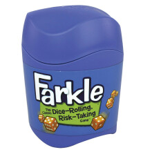 PlayMonster Farkle klassisches Wrfelspiel  Familienspielabend  einfach zu reisen  ab 8 Jahren
