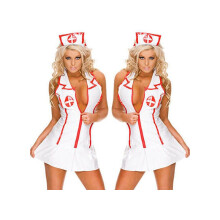 Sexy Lady Nurse Outfit Fancy Costume Cosplay Bikini Underwear Lingerie Set
