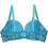 (42E, Blue) Women's Push up Bra for Women Plus Size Underwire Supportive Bra Set 2