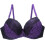 (42E, Purple) Women's Push up Bra for Women Plus Size Underwire Supportive Bra Set 1