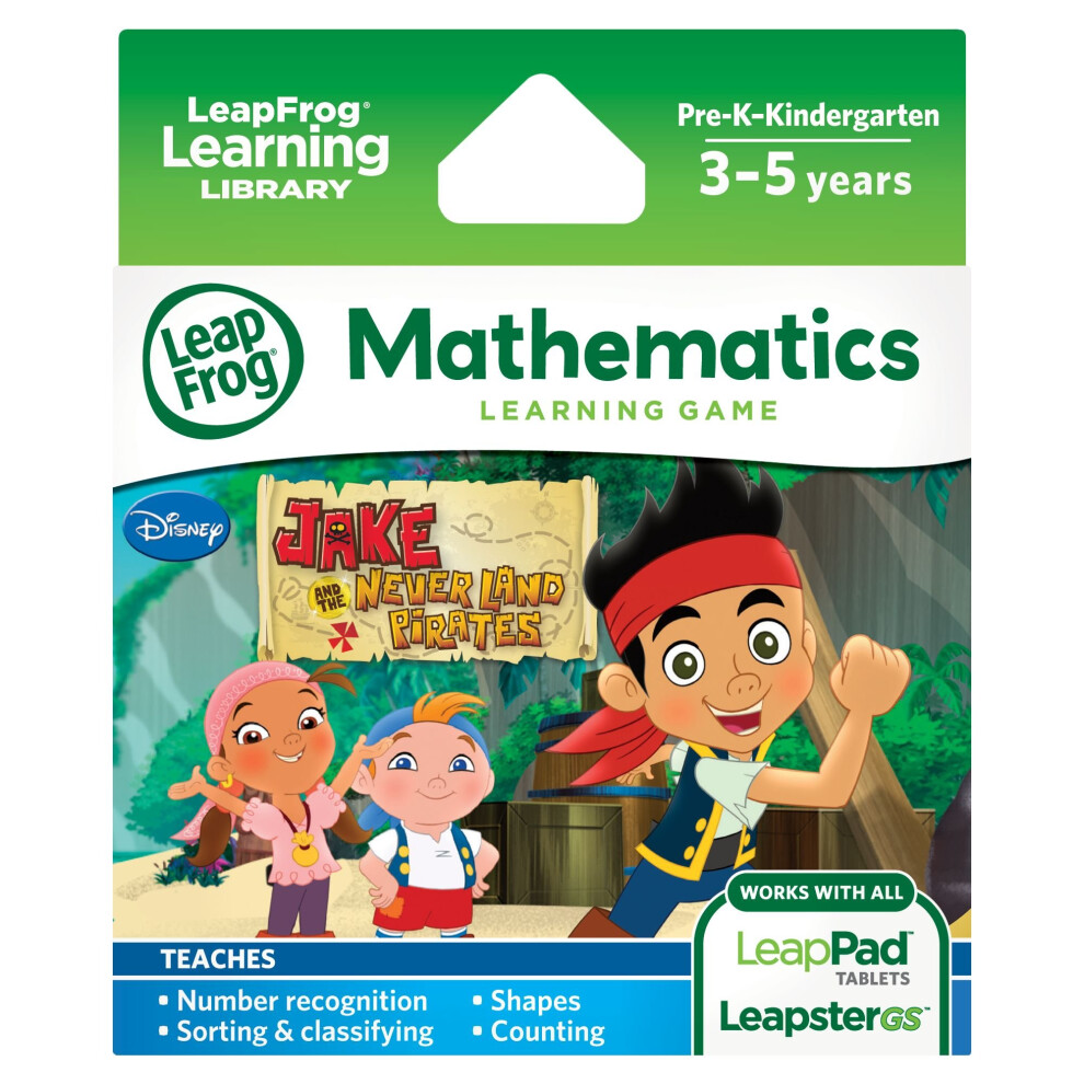 Leapfrog Disney Junior Jake And The Never Land Pirates Learning Game