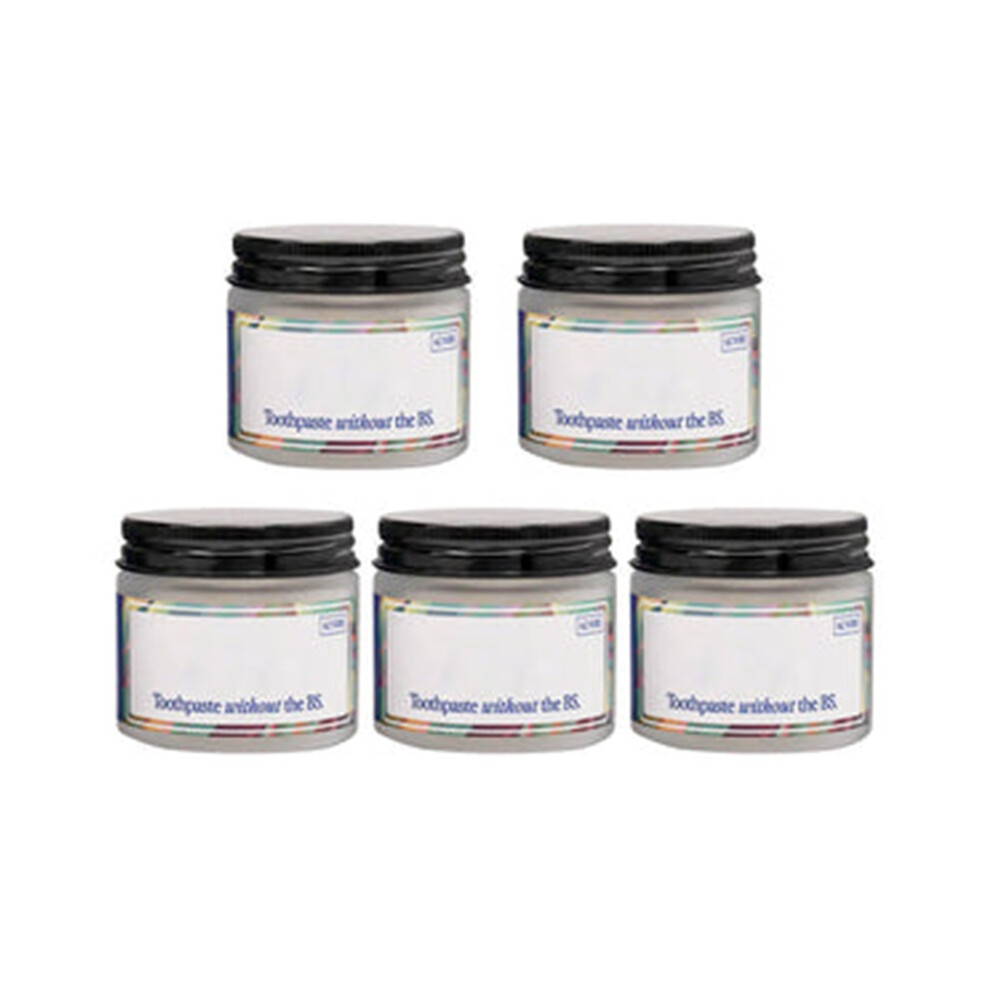 Rowjow (5Pcs) Toothpaste Tablets - Travel Friendly