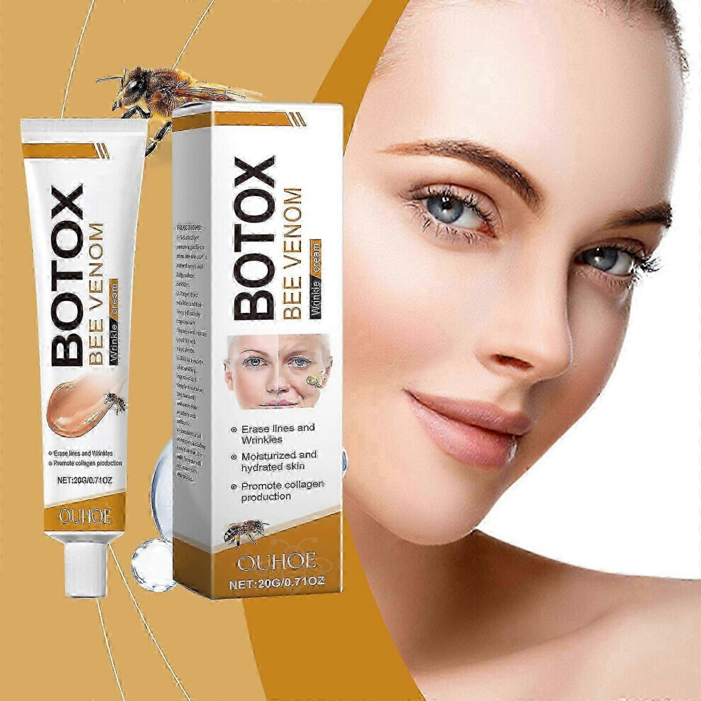 (3pcs) (3pcs) Bee Venom Wrinkle Removal Cream, Bee Venom Anti-wrinkle Cream, Bee Venom Firming Cream, Skin Firming Body Cream, Anti-ageing Cream, Moisturiser