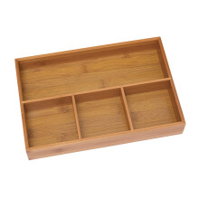 Organiz   r Lipper International 824 z bambusov   ho dreva so 4 priehradkami 29,5 cm x 19,7 cm x 4,3 cm