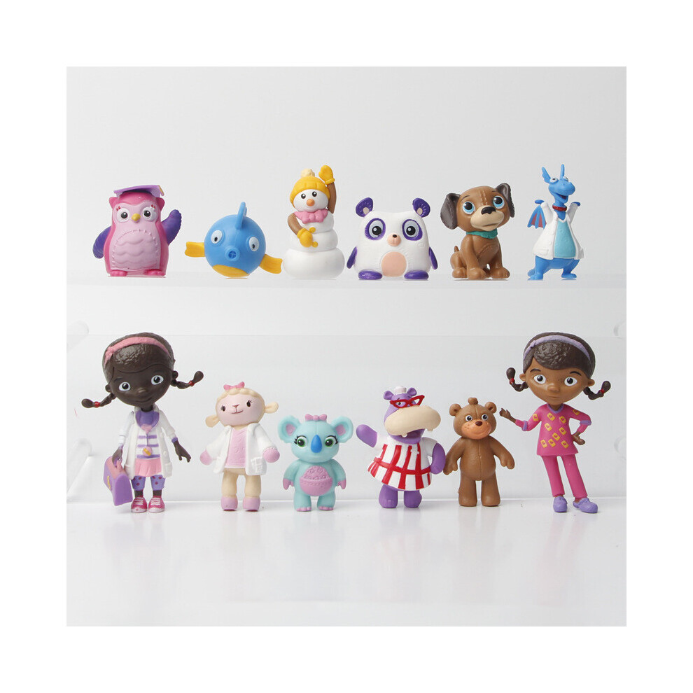 Doc Vibrant Pvc Mcstuffins Girl Toy Figure Collection Ideal For Kids Play And Decor
