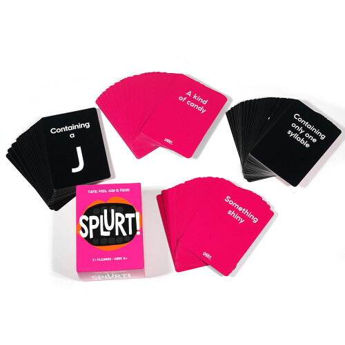 Fast Think Splurt Say It First Card Game Strategic Board Games Interactive Party