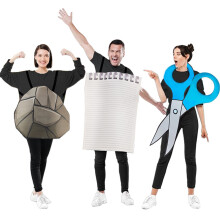 Rock Paper Scissors Cosplay Costumi Funny Party Bar Show Costumi di Halloween