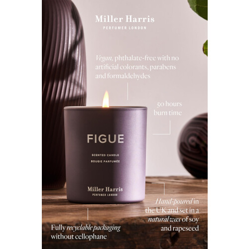 Miller Harris Figue-tuoksukynttilä 220 g 2