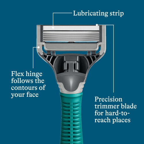 Harry's Starter Set, Includes Weighted Handle and 13 Razor Blade Refills 2