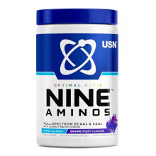 Nine Aminos – BCAA Amino Acids & EAA Essential Amino Acids Powder with Added Magnesium & Coconut Water Powder to Support Recovery and Hydration.