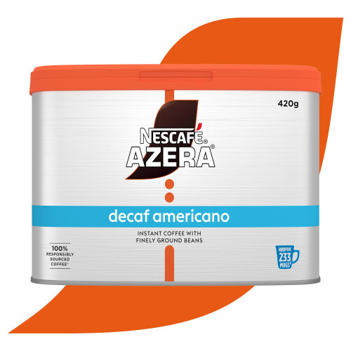 Nescafe Azera Americano Decaf Instant Coffee 420g Tin 1
