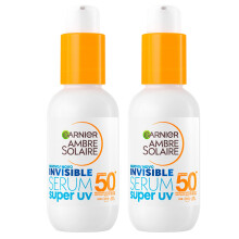 Ambre Solaire Invisible Serum Super UV Face Serum SPF 50+ Very High Sun Protection UVA UVB Formula with Ceramide with Protective Action against Urban
