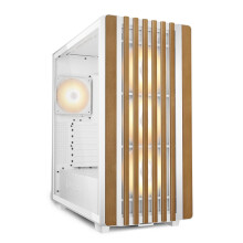 Caja PC ATX - SHARKOON - Rebel C70G RGB - Blanco - 4 Ventiladores PWM de 120 mm - Radiador de 360 mm