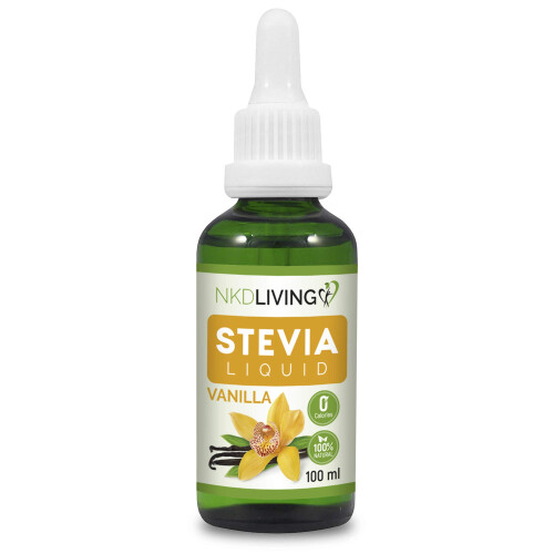 Pure Stevia Liquid Drops (Vanilla 100ml)
