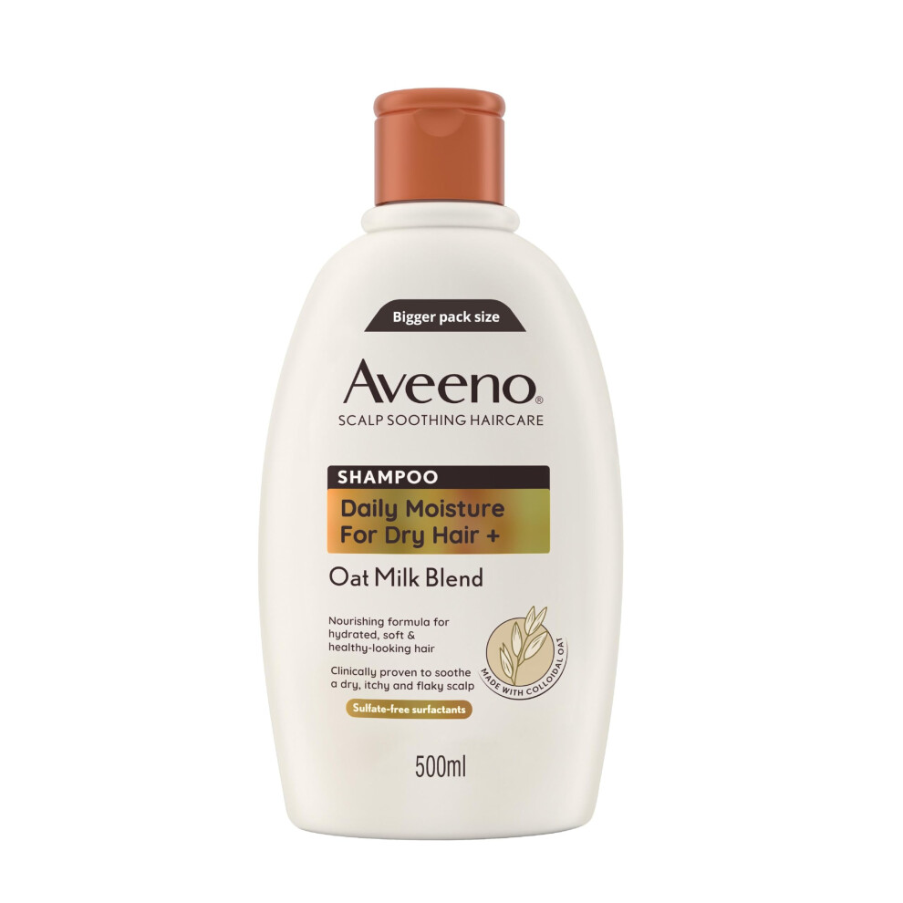 Haircare Daily Moisture Oat Milk Blend Shampoo, 500ml