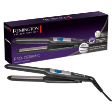 Strijkijzer - REMINGTON - S5515 - Extra dunne platen - Keramiek - Digitale controle - 150-230C