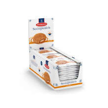 Stroopwafels - Caramel waffles – 39 g x 36 (Single Pack) in a Box - Authentic Dutch Caramel Waffle - Stroopwaffels