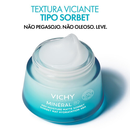 Vichy Vichy Mineral 89 Sobert Mat Hydratation 48h 50ml 1