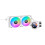 Refroidisseur Eau - Thermaltake - TH240 V2 Ultra EX - ARGB Sync - Snow Edition - 240mm 1