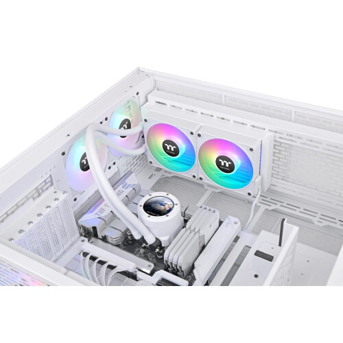 Refroidisseur Eau - Thermaltake - TH240 V2 Ultra EX - ARGB Sync - Snow Edition - 240mm 2
