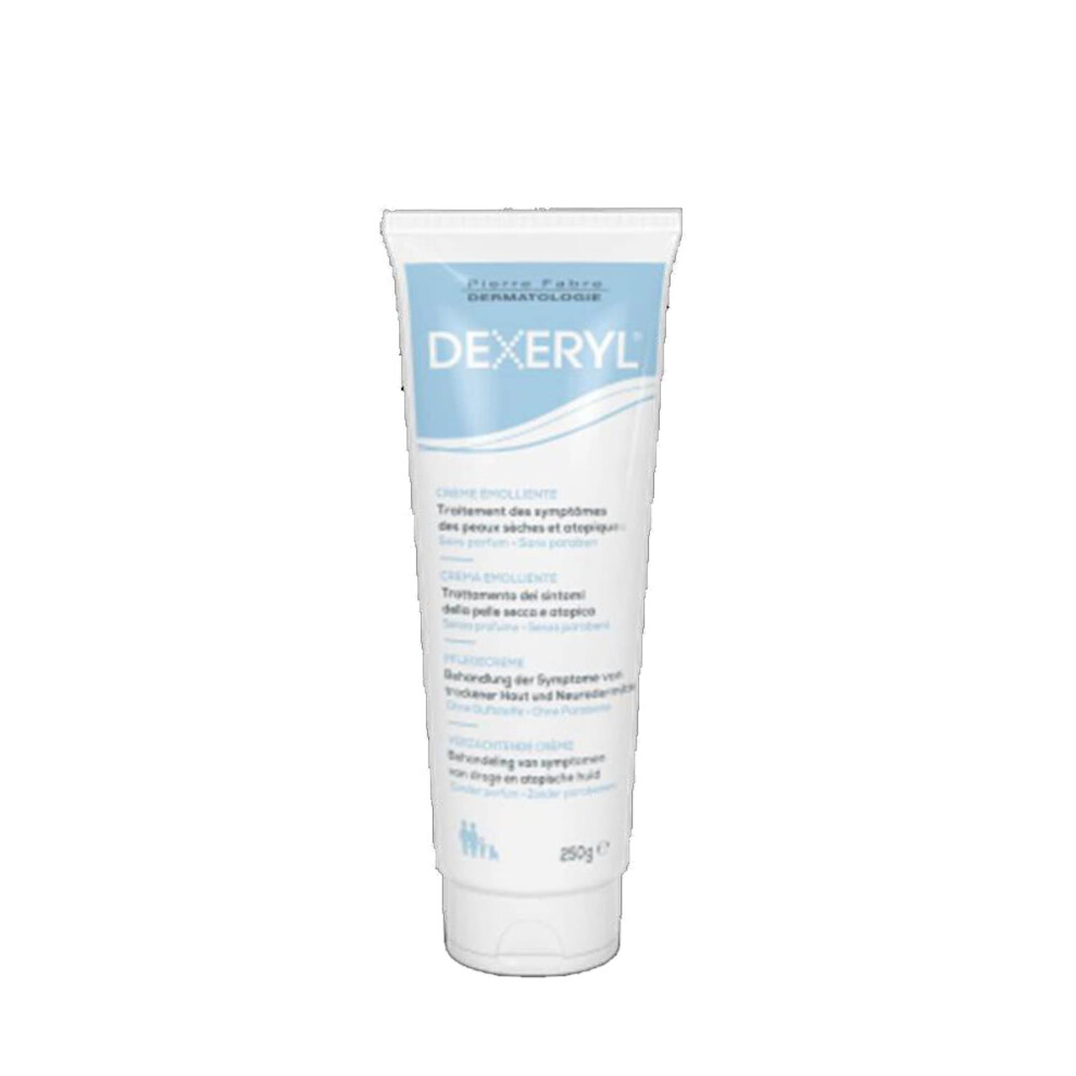Pierre Fabre Ducray Dexeryl Plasticiser Cream Based On Vaseline, Paraffin And Glycerin Tube 250 Ml