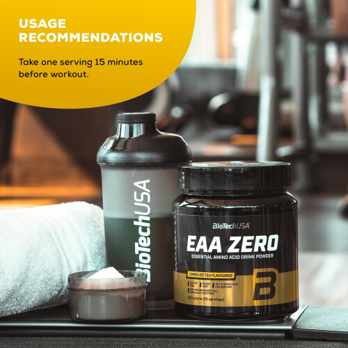 EAA - Biotech USA - EAA zero (350g) - Saveur Ice Tea Pêche 2