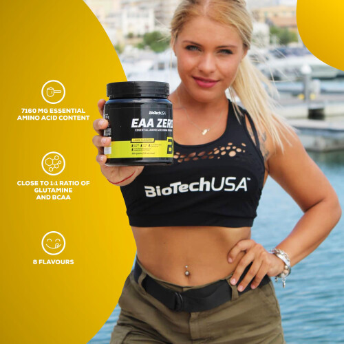 EAA - Biotech USA - EAA zero (350g) - Saveur Ice Tea Pêche 1