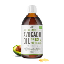 Organic Avocado Oil 500ml – Extra Virgin & Cold Pressed Premium Avocado Oil – Sustainably Sourced – for Keto, Paleo & Vegan Diets – By Alpha01