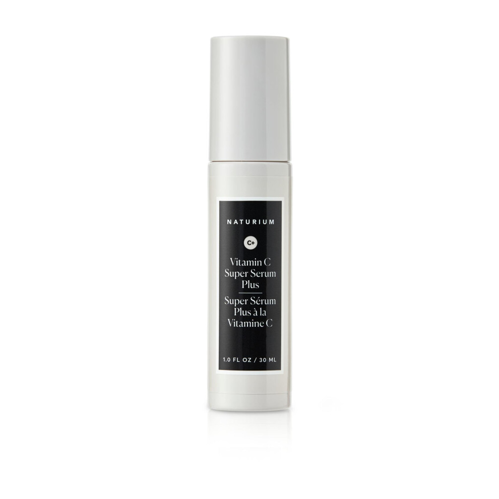 Naturium Vitamin C Super Serum Plus, Smoothing Face Care, Plus Retinol, Hyaluronic Acid, Niacinamide & Salicylic Acid | 1.0 Fl Oz / 30 Ml